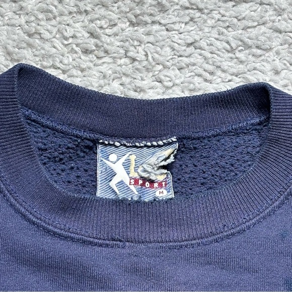 Vintage Cleveland Indians Sweatshirt Mens Medium Crewneck 90s Chief Wahoo Thin - Picture 4 of 7